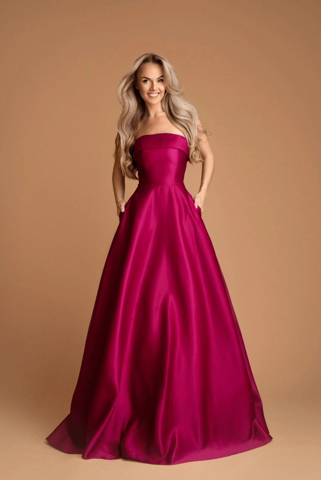 hot pink ruzove fuschia plesove saty maturitni ples Alizee